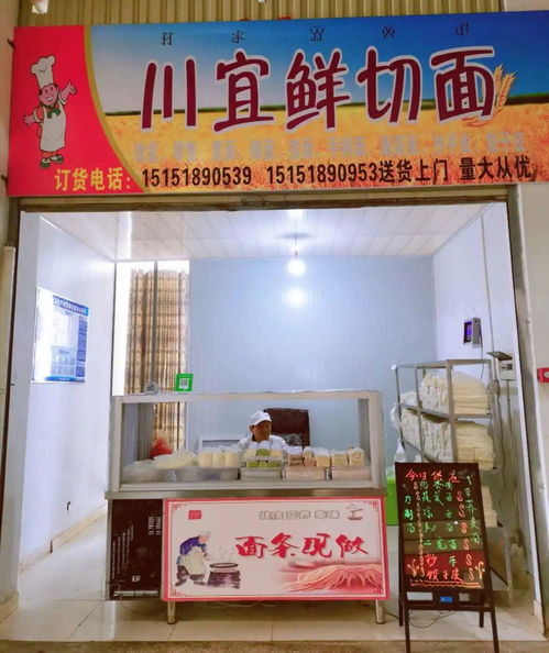 宁南顺城东街农贸市场这家批发和零售各种面条 抄手皮, 饺子皮店铺正式营业啦