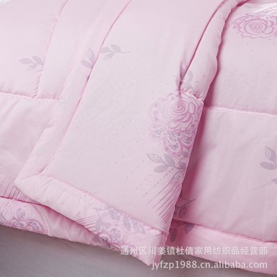 【生态玫瑰木棉 磨毛印花夏被 空调被 批发零售】价格,厂家,图片,通州区川姜镇杜倩家用纺织品经营部-
